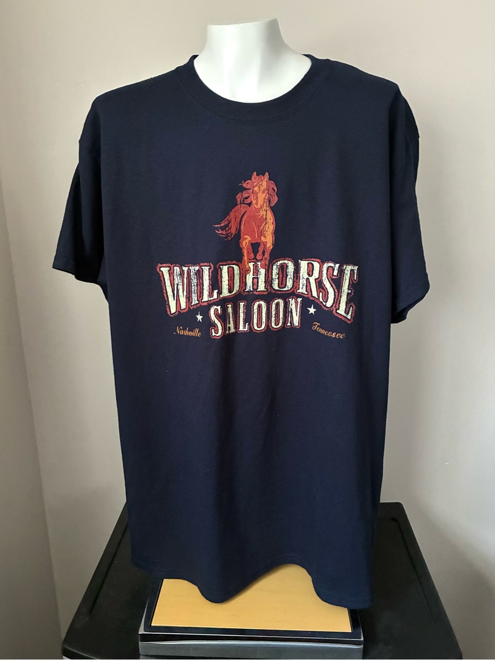 Wild Horse Saloon Nashville Tennessee Graphic Tee - Dark Blue
